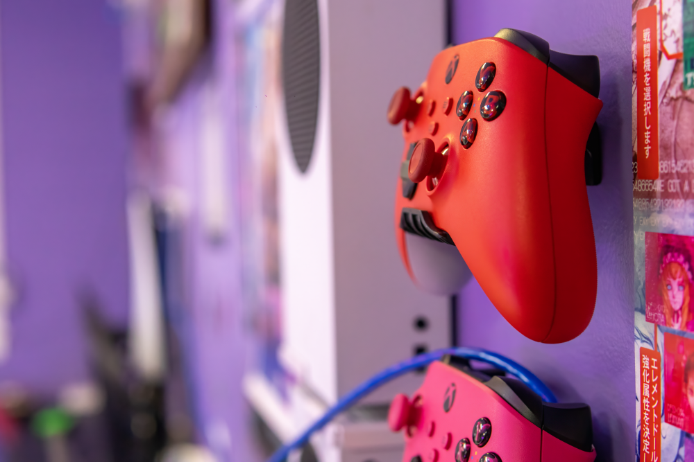 Picture of Xbox One X controller at 6R's entertainment yard